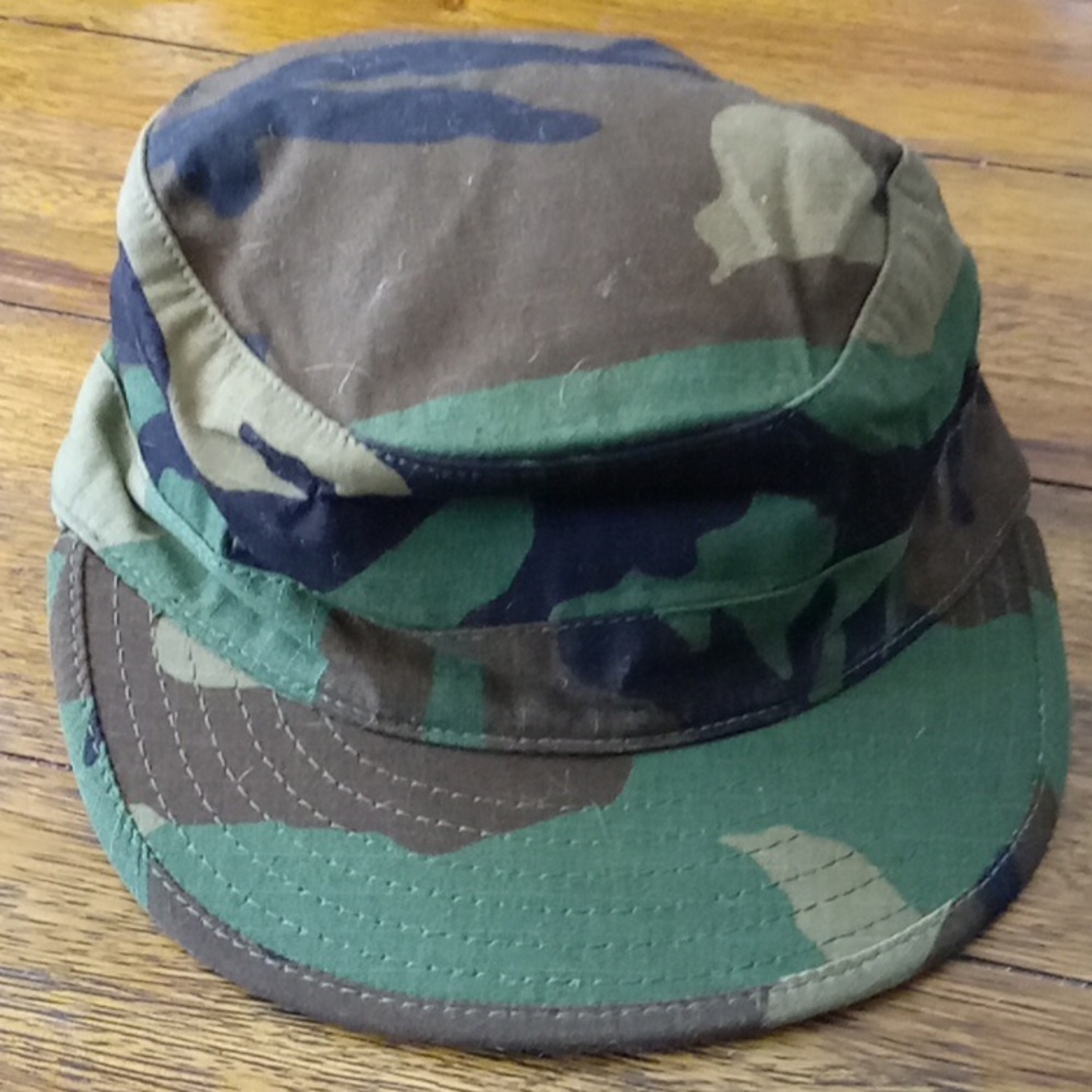 Military hot weather cap